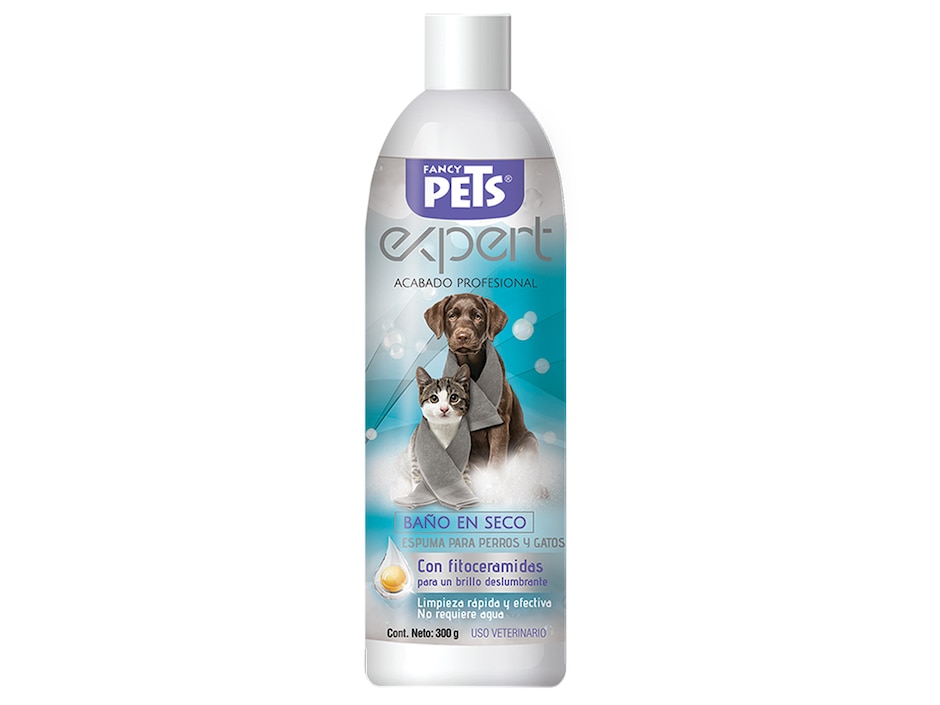 Espuma para baño en seco para Mascota 300 gr