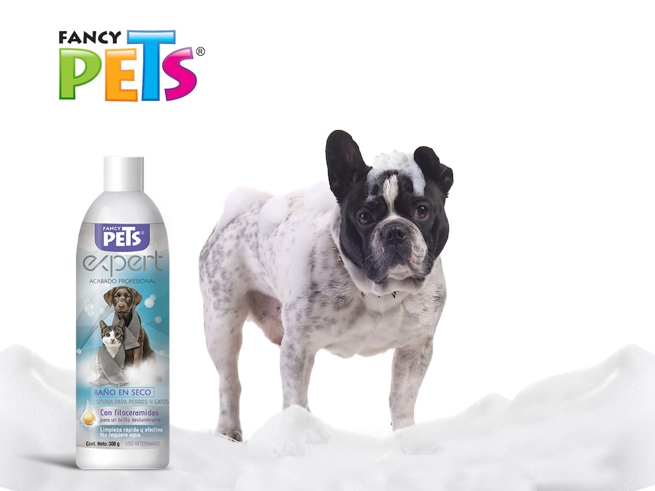 Espuma para baño en seco para Mascota 300 gr