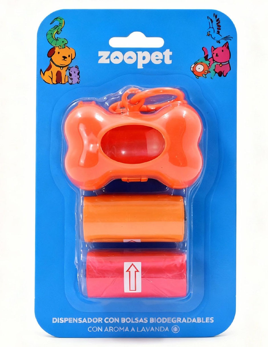 Porta bolsas para perro