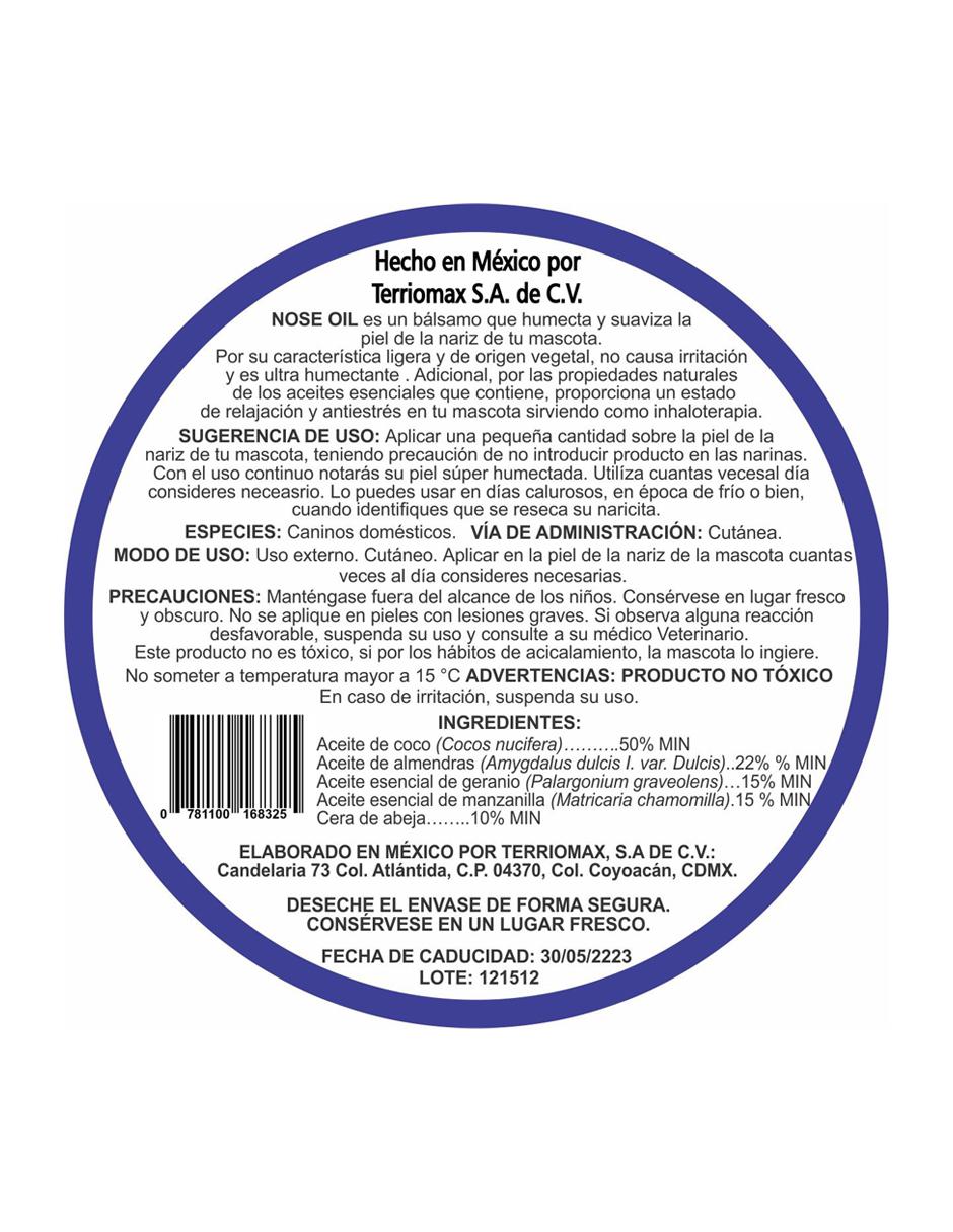 Aceite humectante para Perro Aceite humectante para Perro