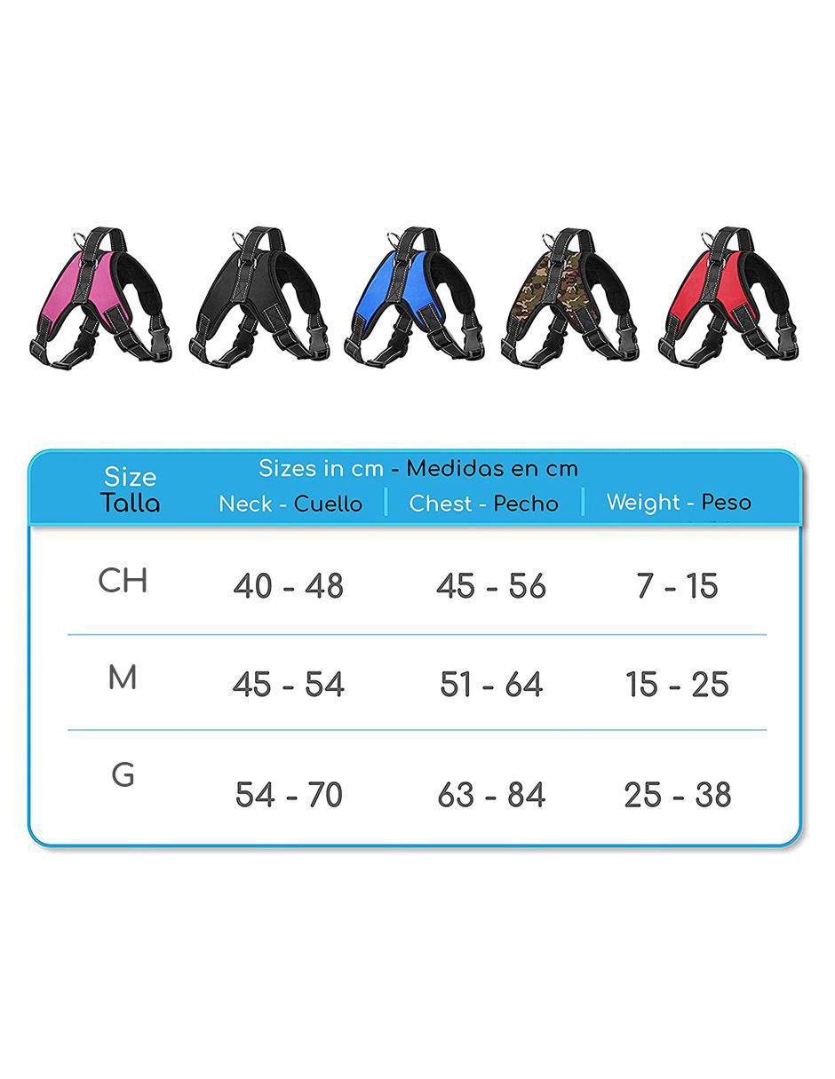 Pechera para perro de nylon 6
