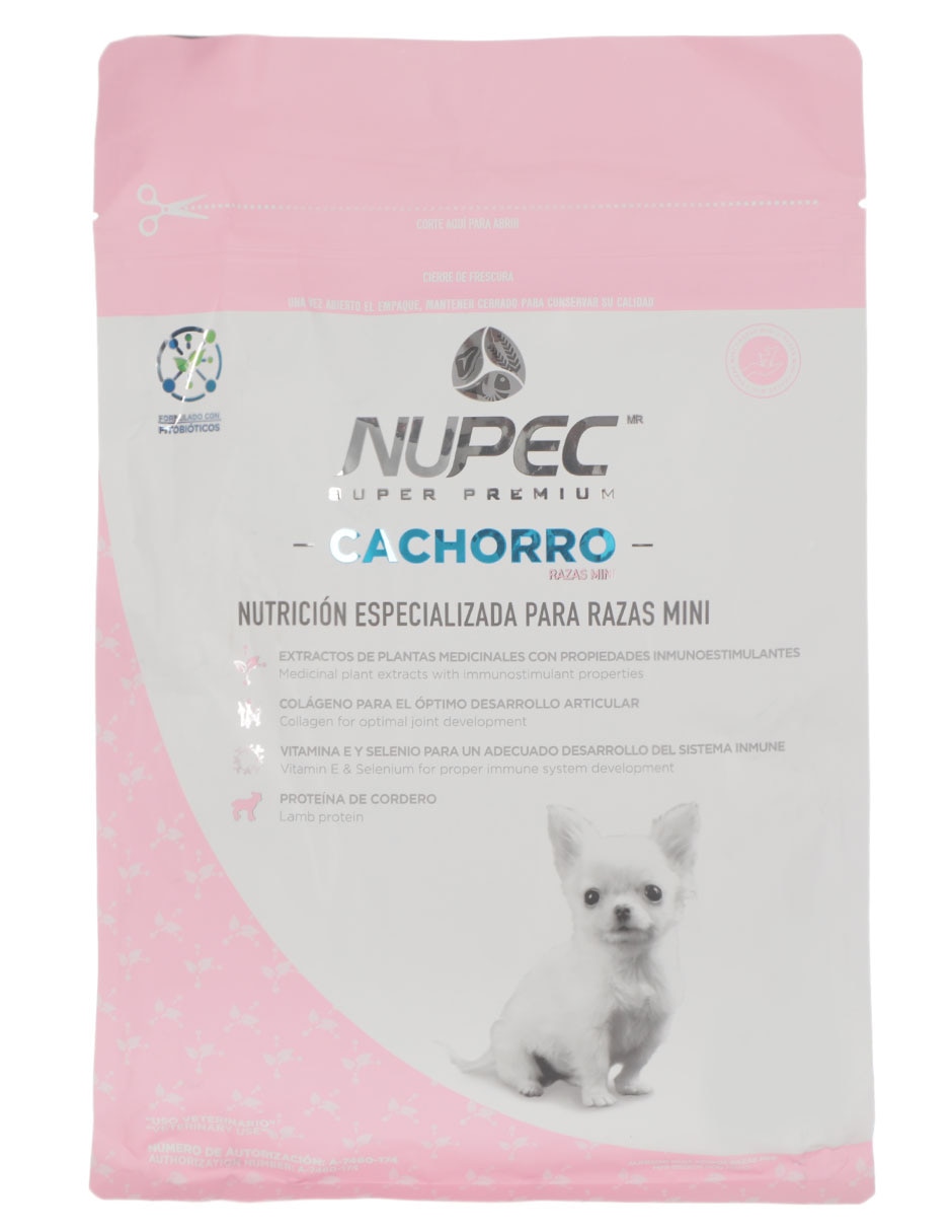 Croqueta Nupec de cordero para perro etapa cachorro miniatura Croqueta Nupec de cordero para perro etapa cachorro miniatura