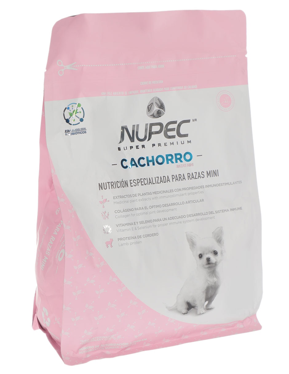 Croqueta Nupec de cordero para perro etapa cachorro miniatura 3