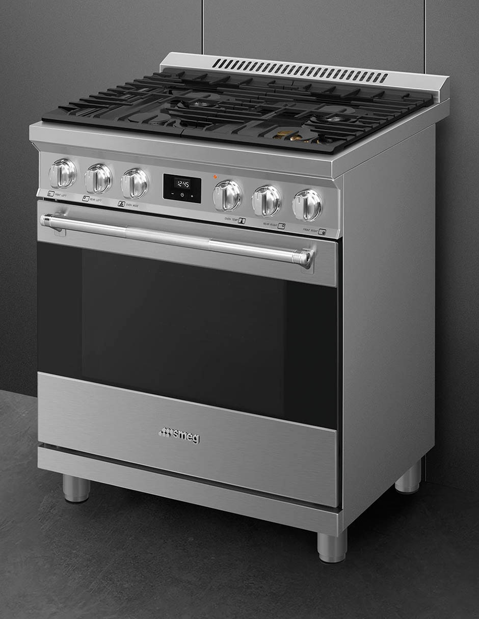 Estufa de piso a Gas natural/lp Professional 76 cm SPR30UGGX de 4 quemadores Estufa de piso a Gas natural/lp Professional 76 cm SPR30UGGX de 4 quemadores