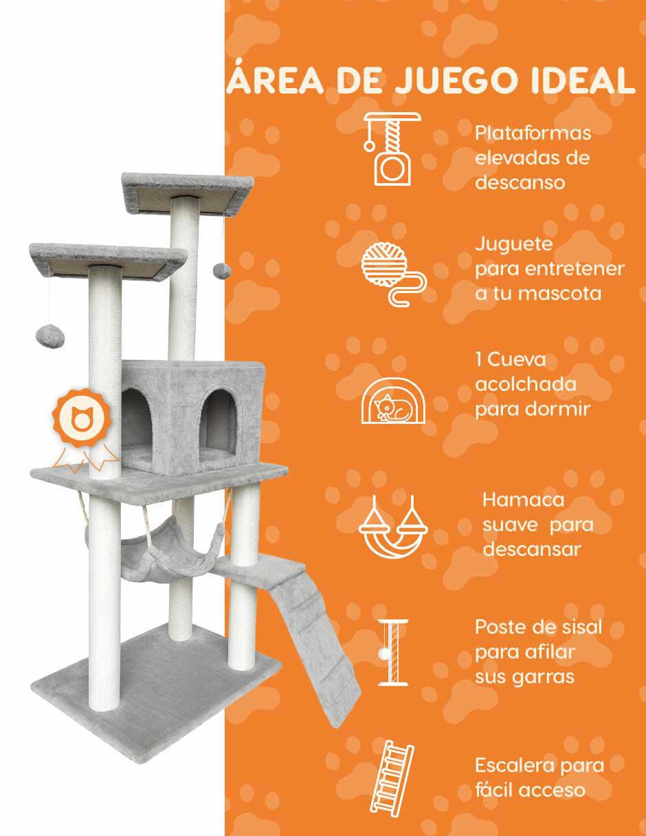 Mueble rascador para gato gatirena 2