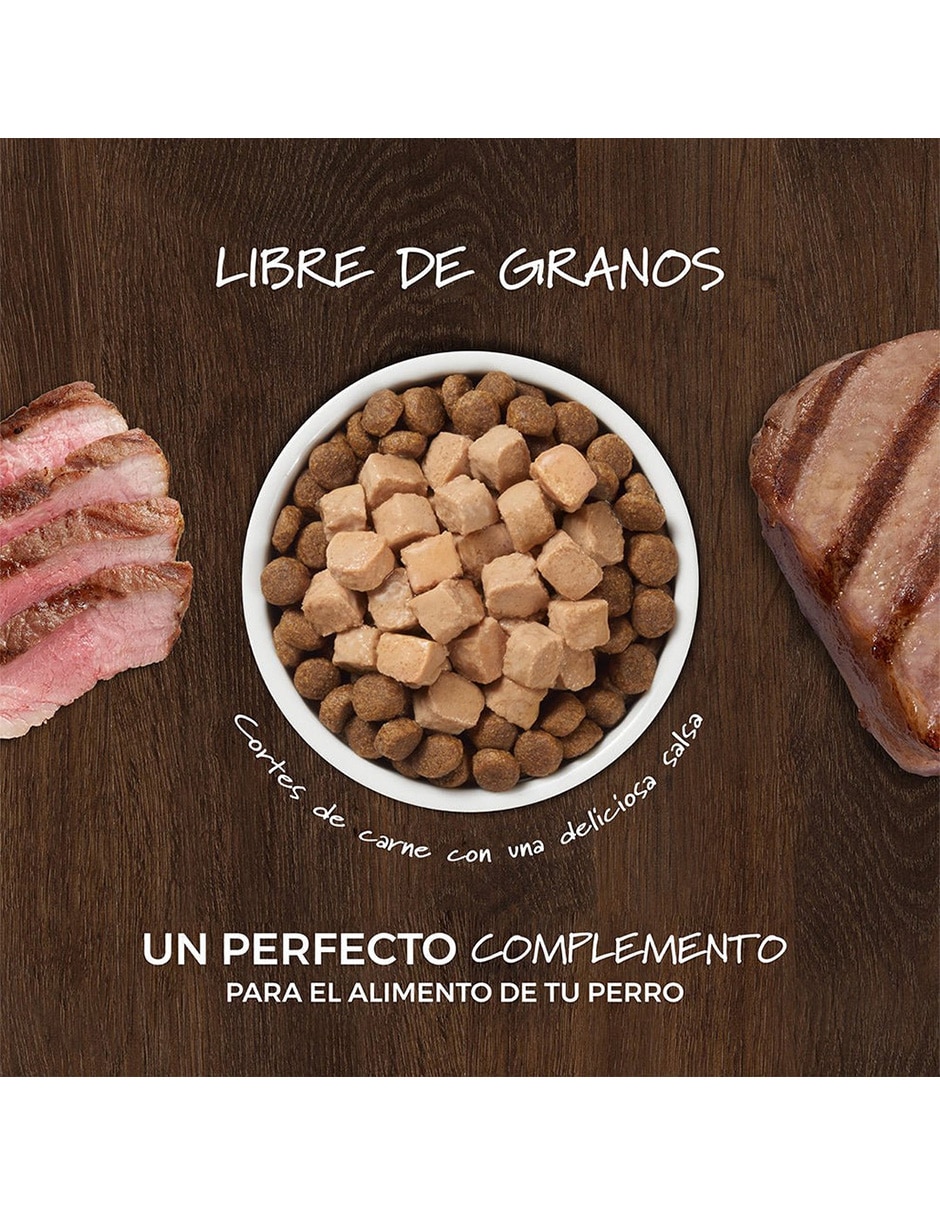 Alimento húmedo de salmón para perro todas las etapas contenido 85 g 3