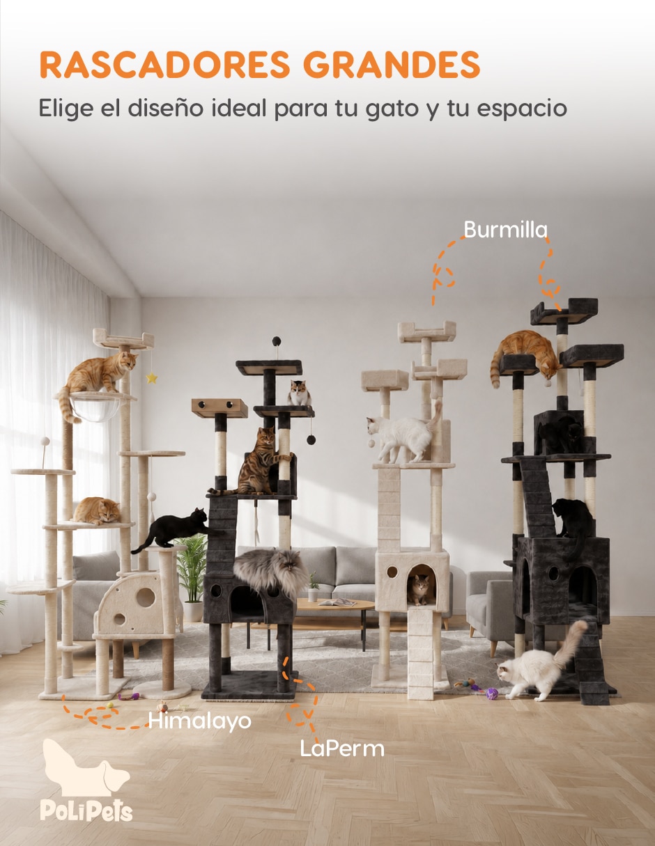Mueble rascador para gato 3
