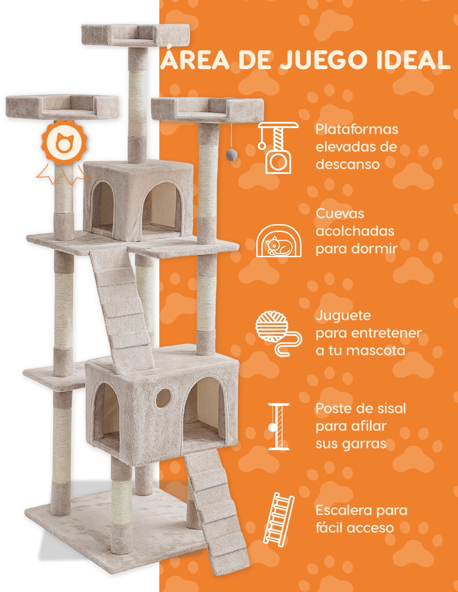 Mueble rascador para gato 4