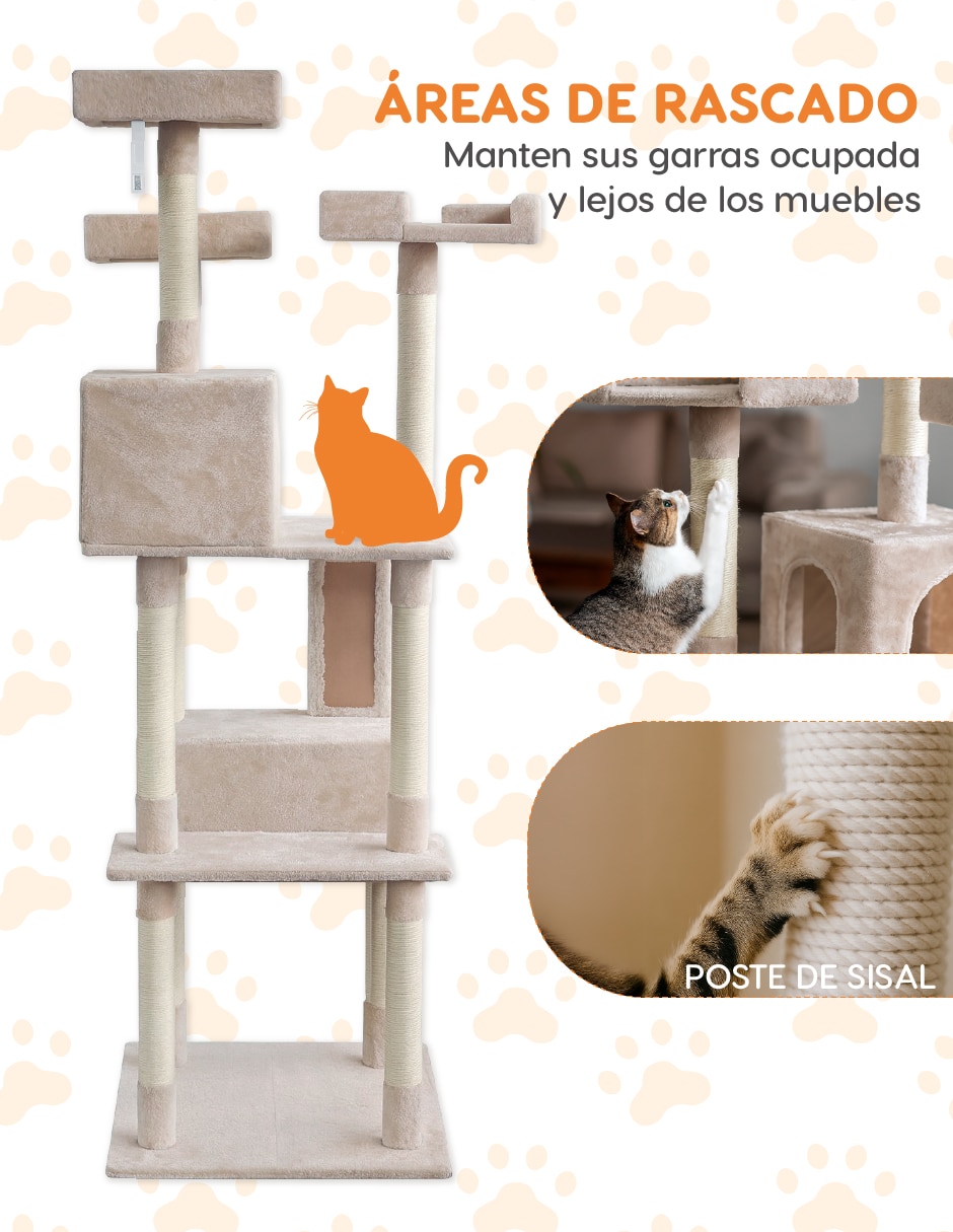 Mueble rascador para gato 5