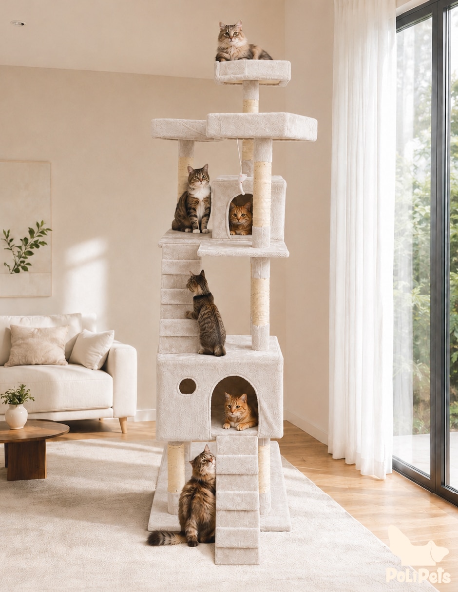 Mueble rascador para gato 7