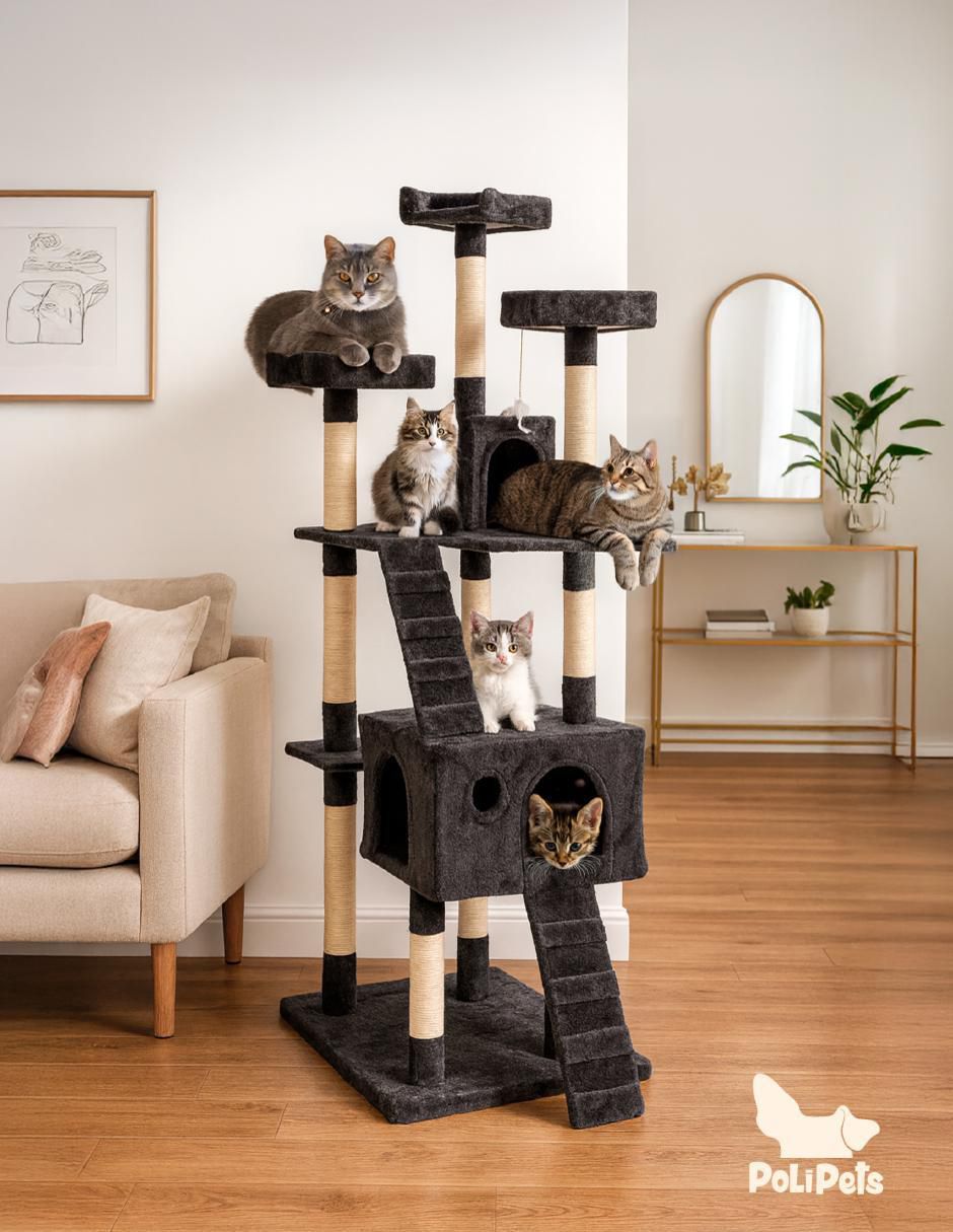 Mueble rascador para gato Poli Pets