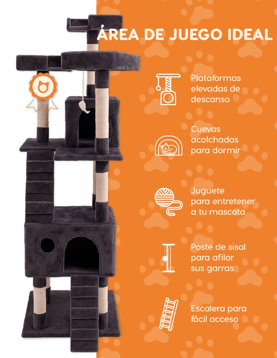 Mueble rascador para gato 8