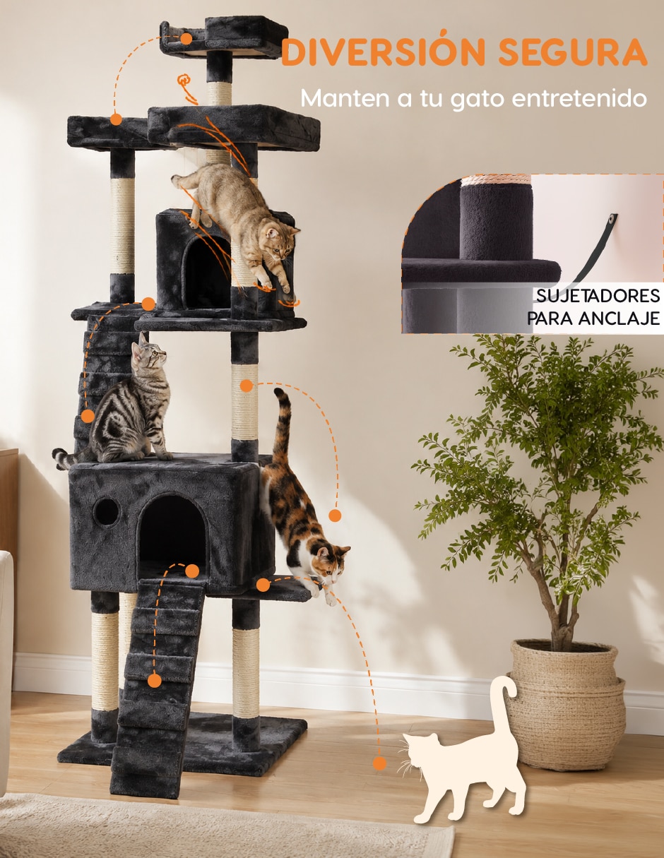Mueble rascador para gato 7