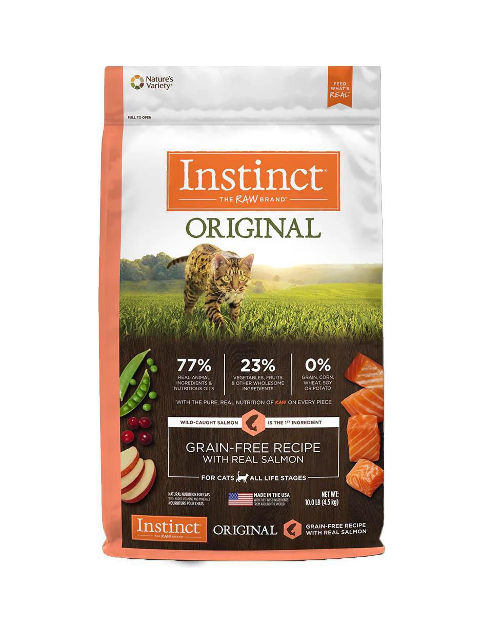 Croqueta de salmón para gato todas las etapas contenido individual 4.5 kg