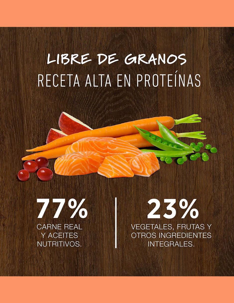 Croqueta de salmón para gato todas las etapas contenido individual 4.5 kg 2