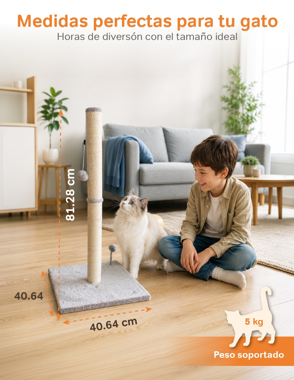 Mueble rascador para gato 7