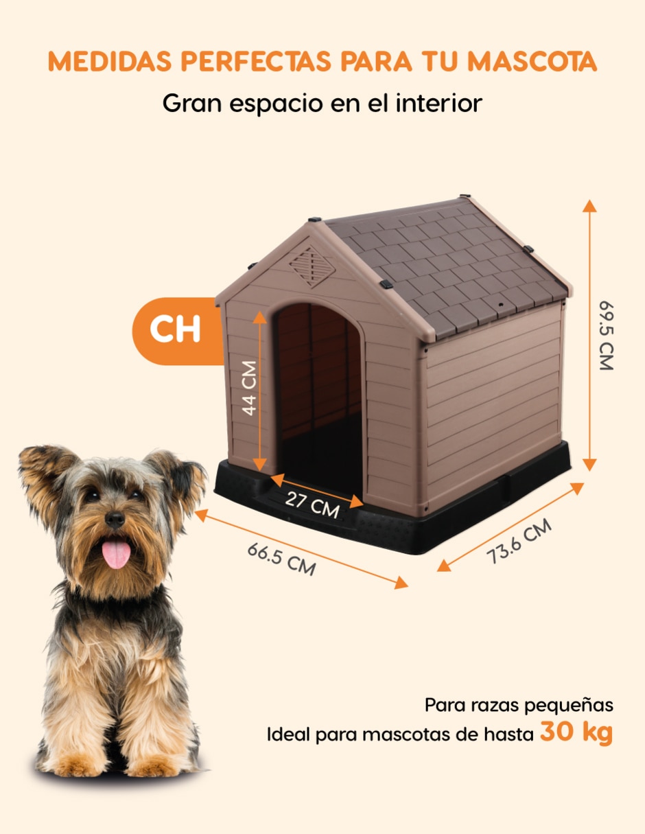 Casa para perro poli pets