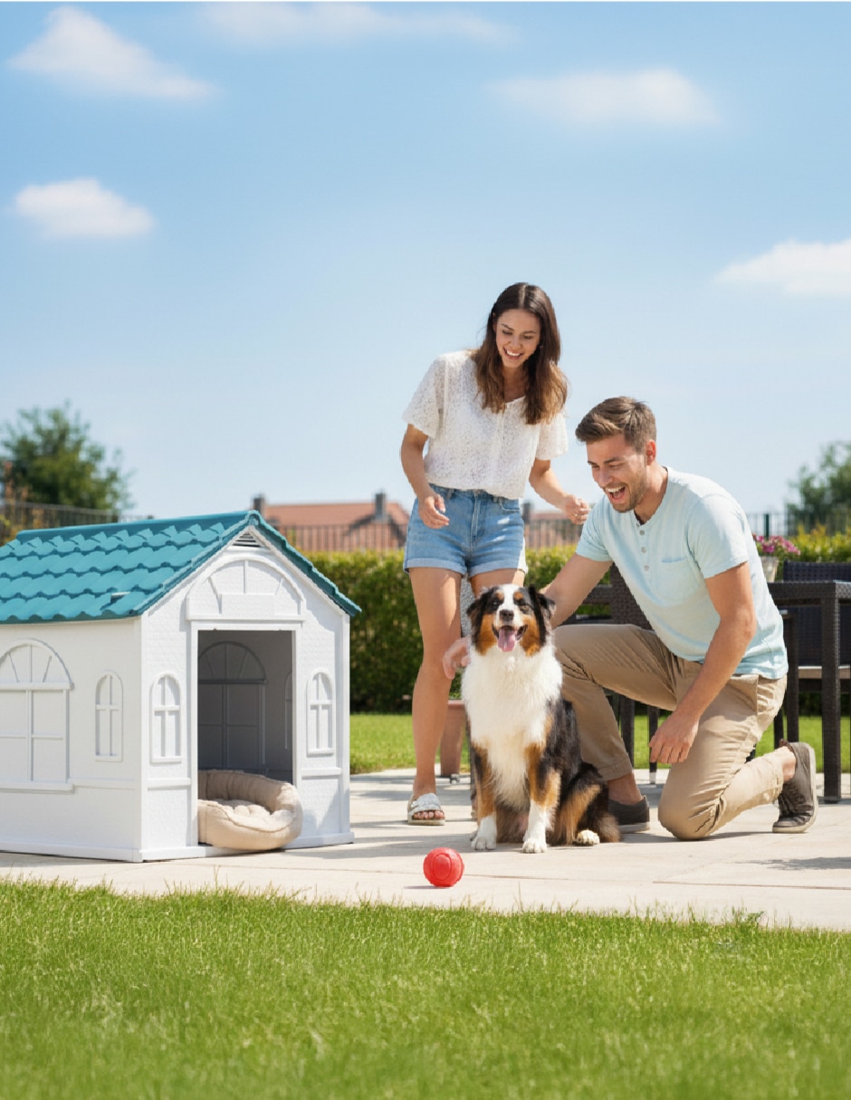 Casa para perro poli pets