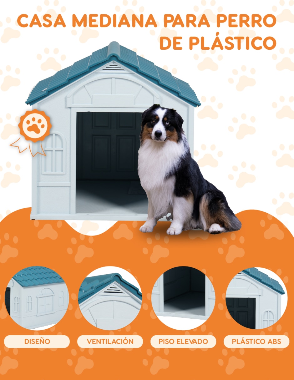 Casa para perro poli pets