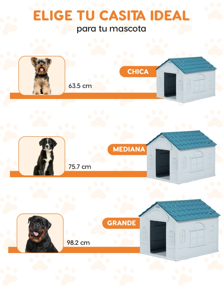Casa para perro poli pets