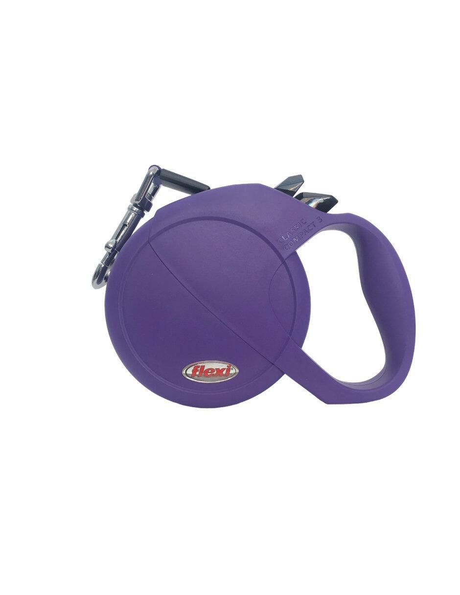 Correa extensible de plástico para perro 1