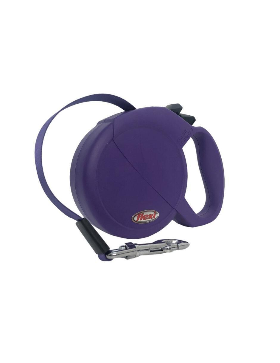 Correa extensible de plástico para perro 4