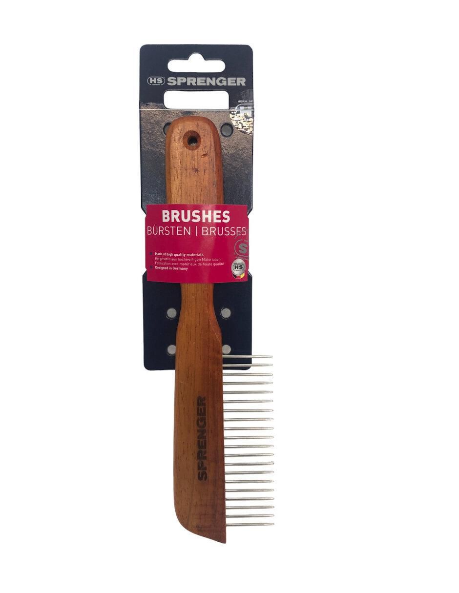 Peine Sprenger de madera para perro