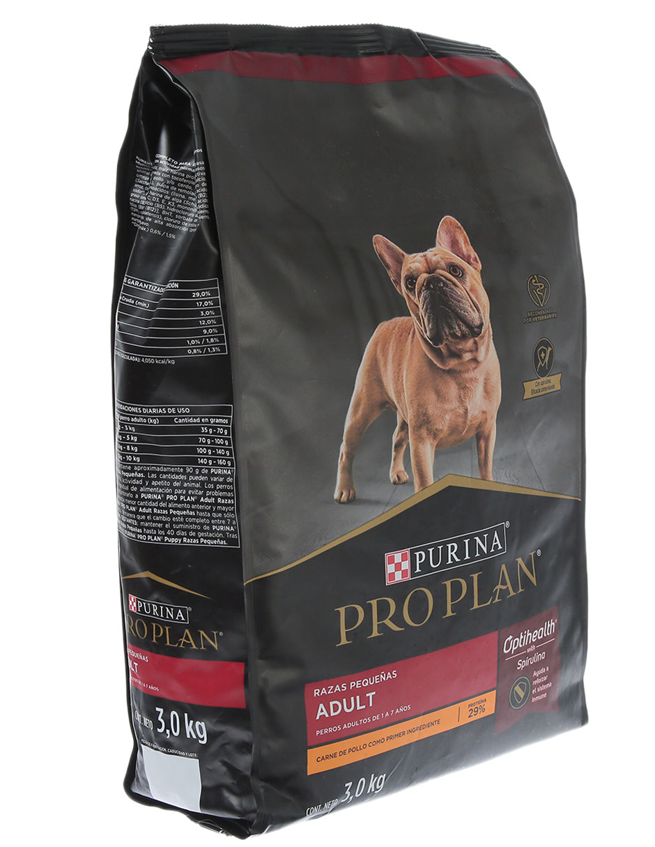 Croqueta de pollo para perro etapa adulto raza pequeña contenido 3 kg 3