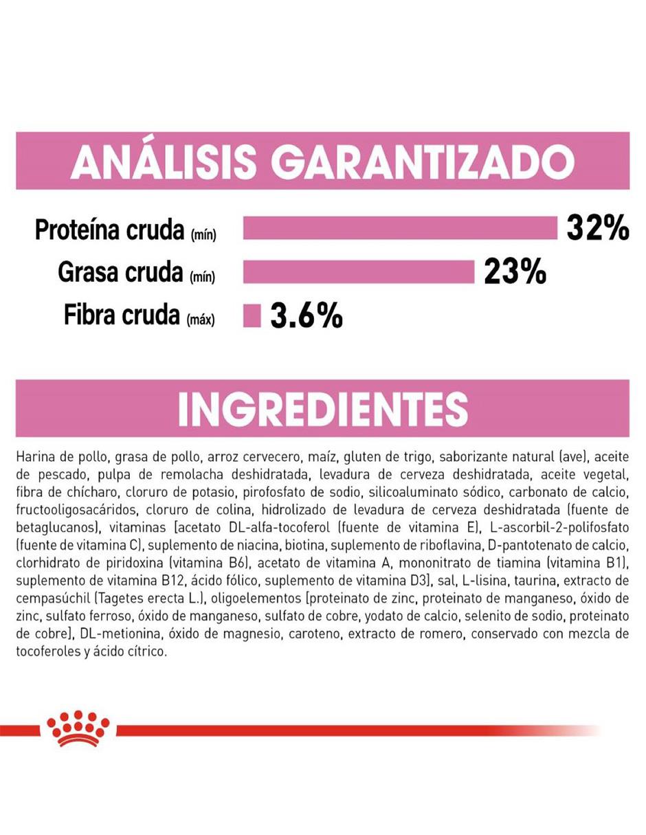 Croqueta de Pollo para gato etapa cachorro contenido 1.37 kg 4