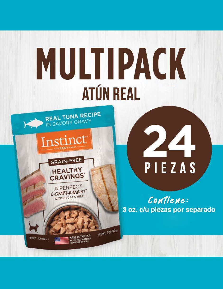 Alimento húmedo de atún para gato todas las etapas contenido individual 85 g 5