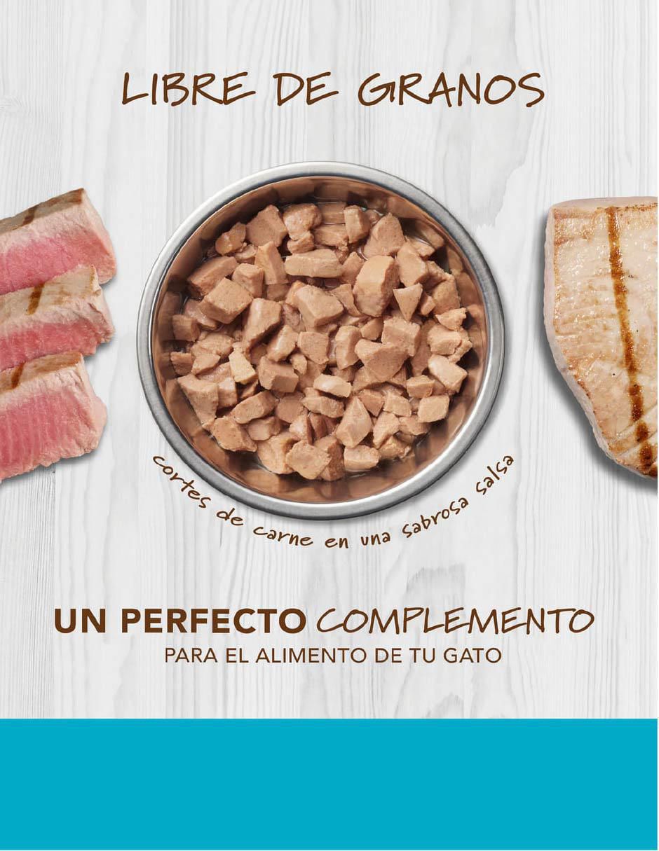 Alimento húmedo de atún para gato todas las etapas contenido individual 85 g 2