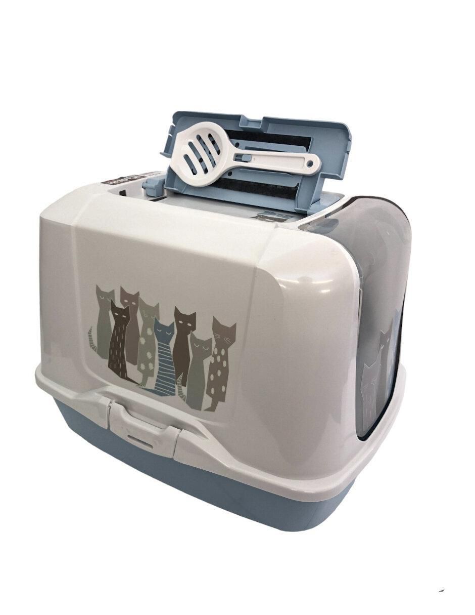 Arenero para gato