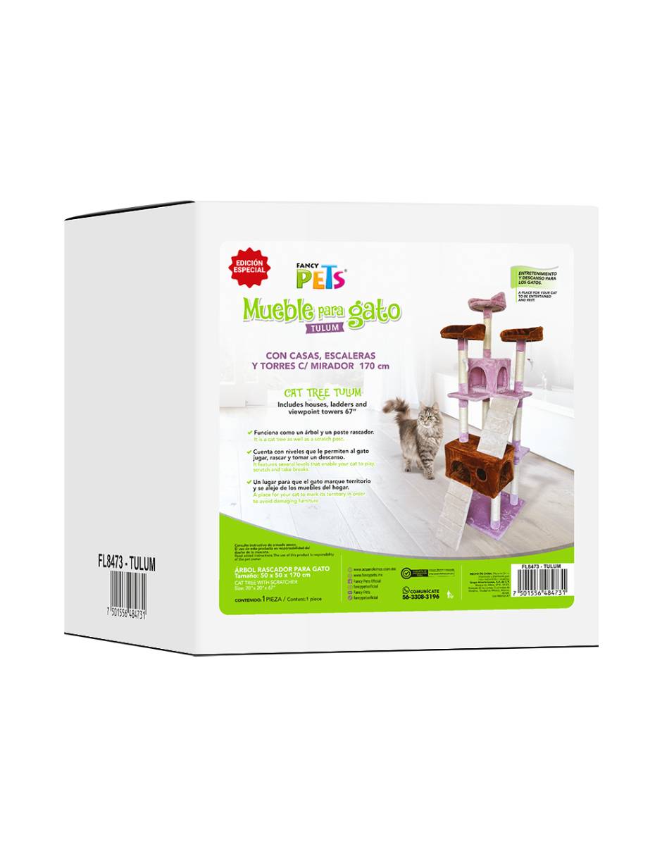 Mueble rascador para gato 4