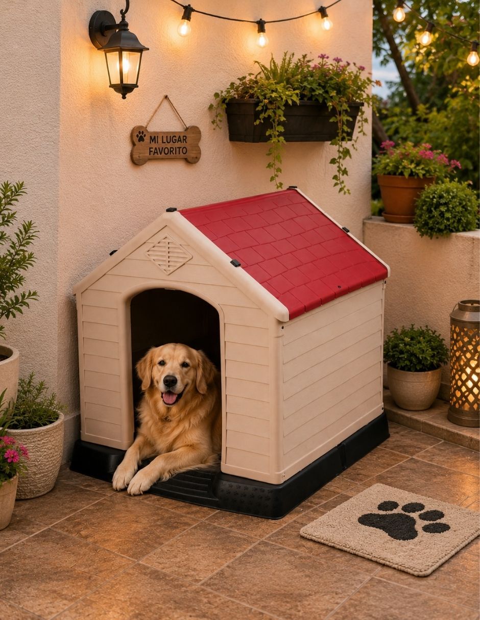 Casa para perro poli pets