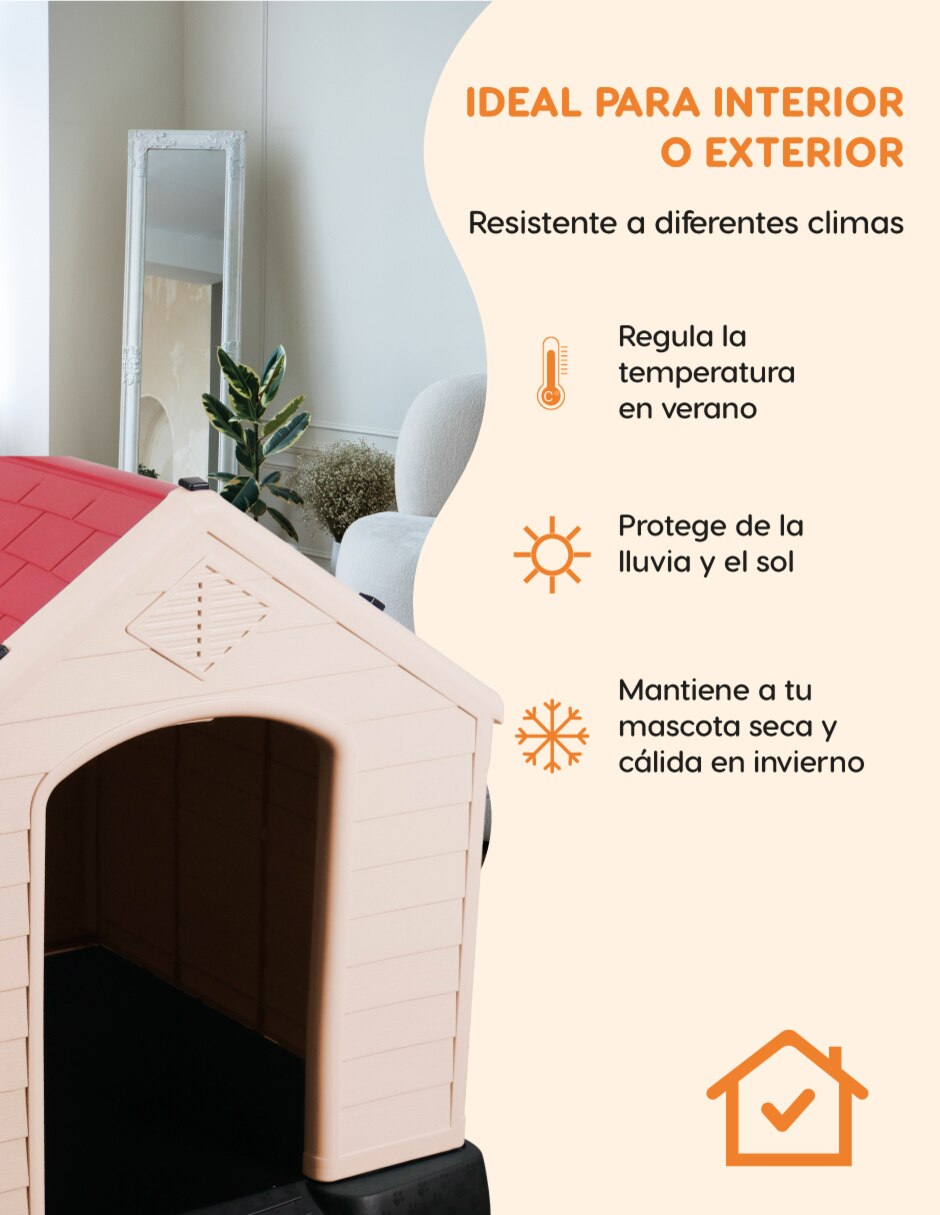 Casa para perro poli pets