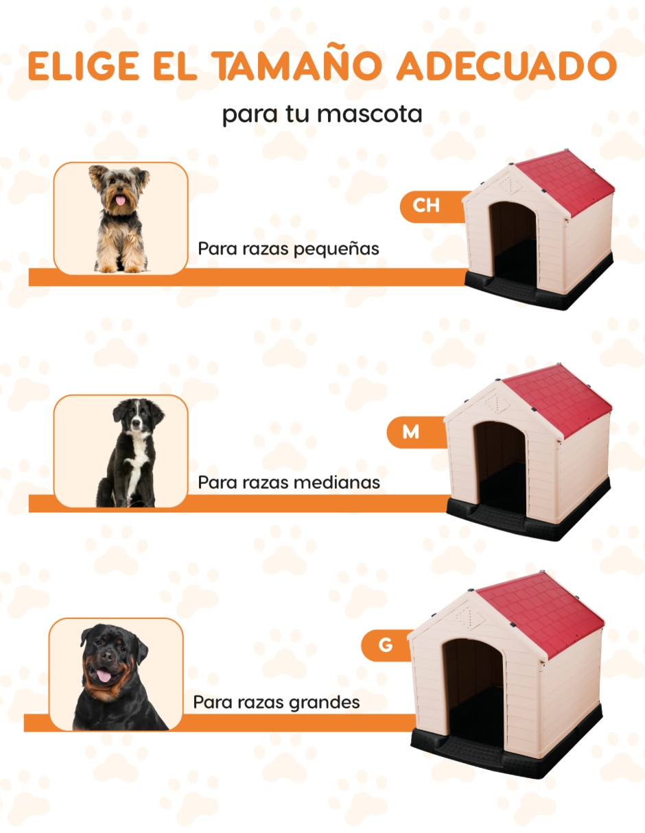 Casa para perro poli pets