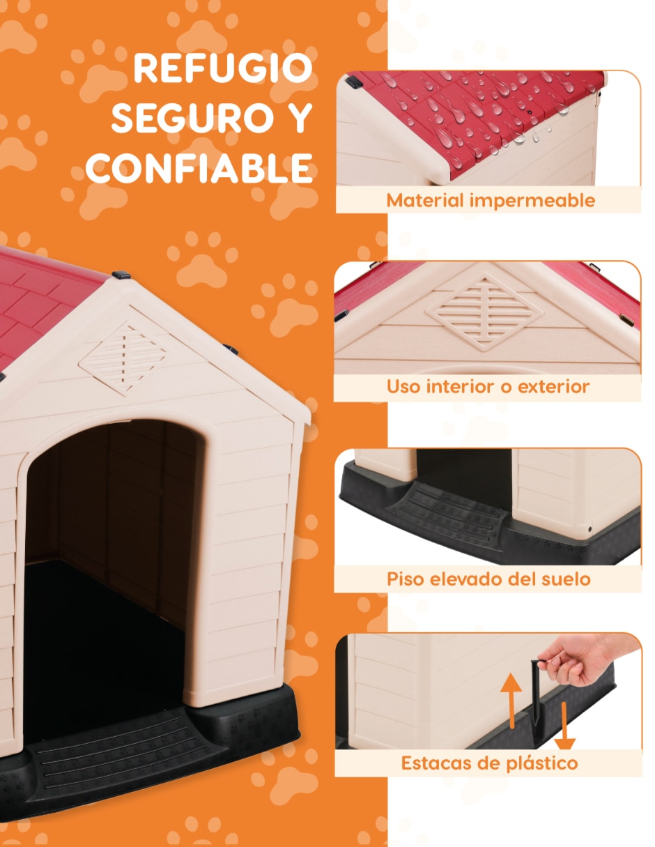 Casa para perro poli pets