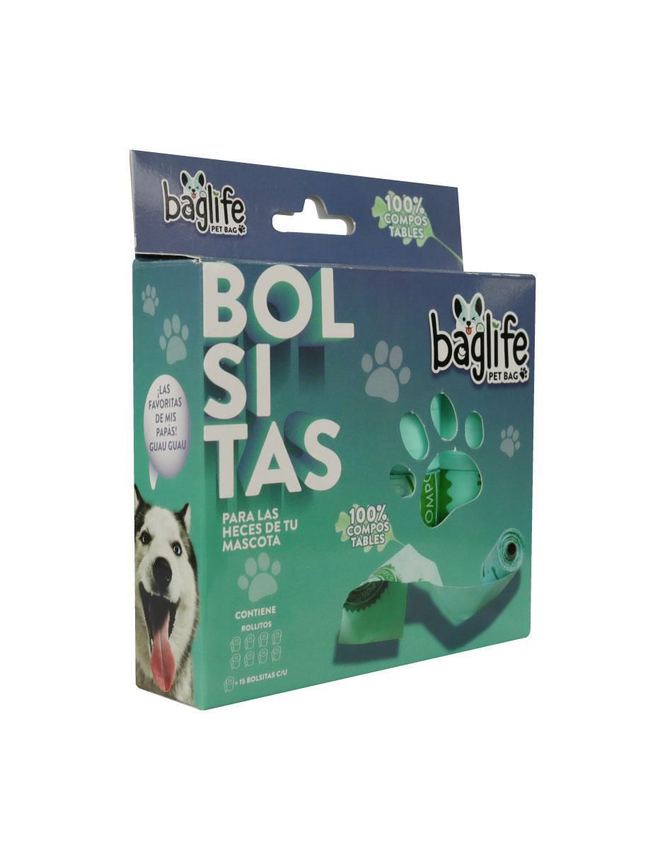 Bolsas de desechos Baglife para mascota