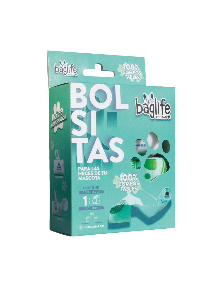 Bolsa de desechos Baglife para perro