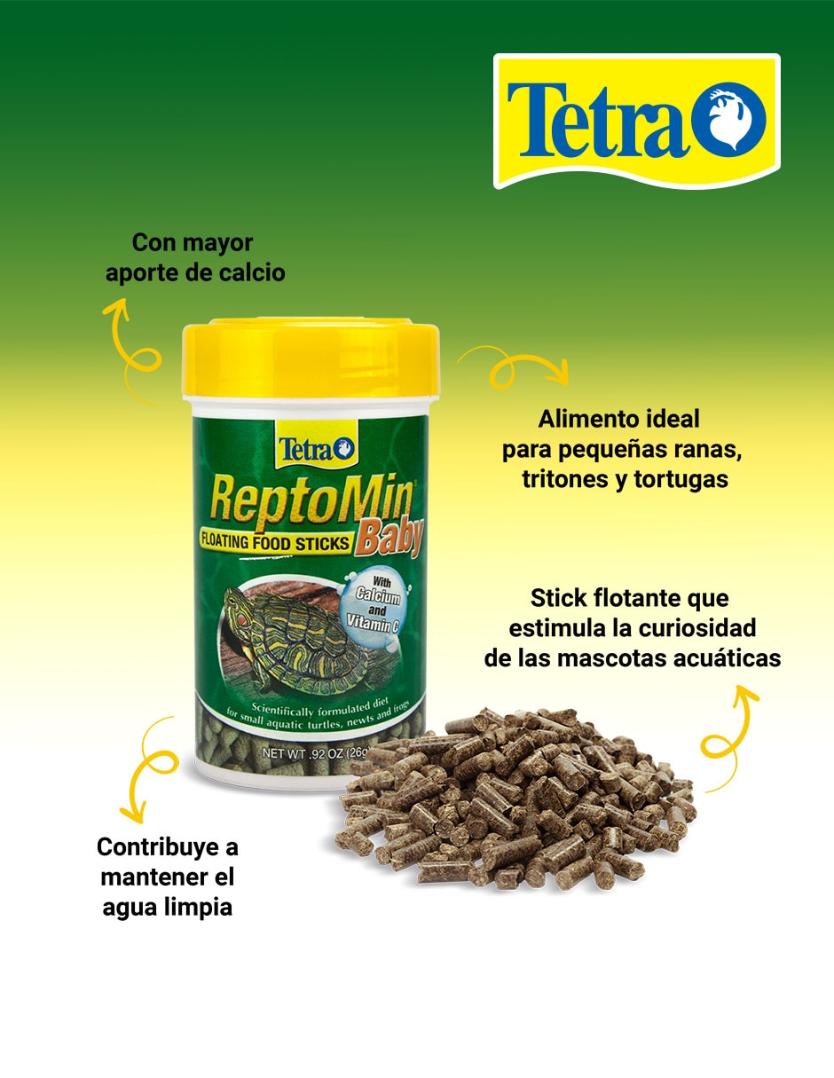 Alimento húmedo para tortuga etapa adulto contenido 26 g 2