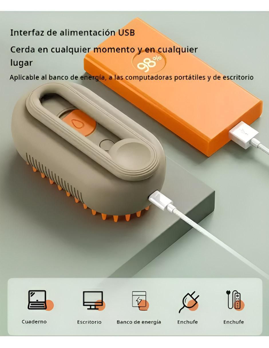 Cepillo Wünd de silicón para mascota