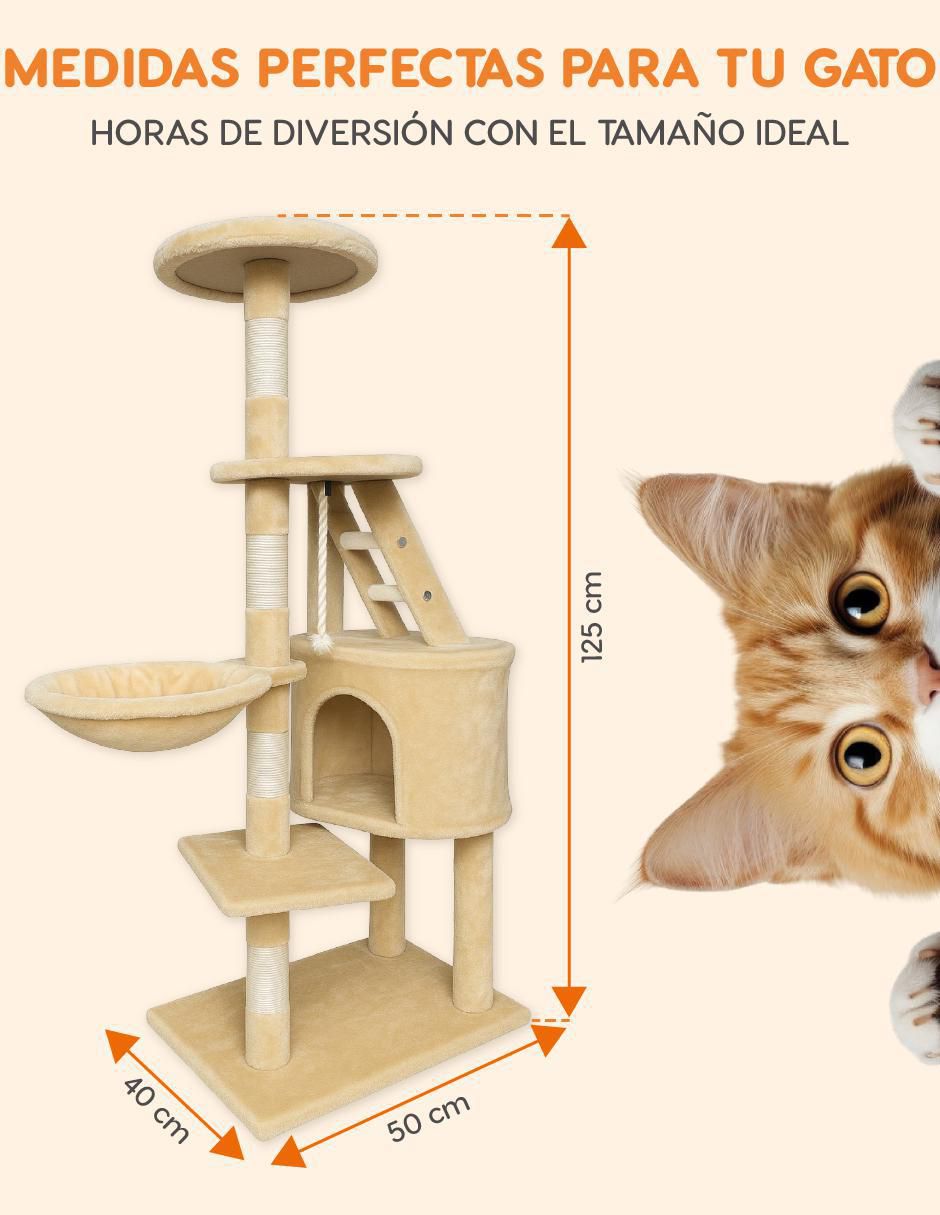 Rascador para gato poli pets