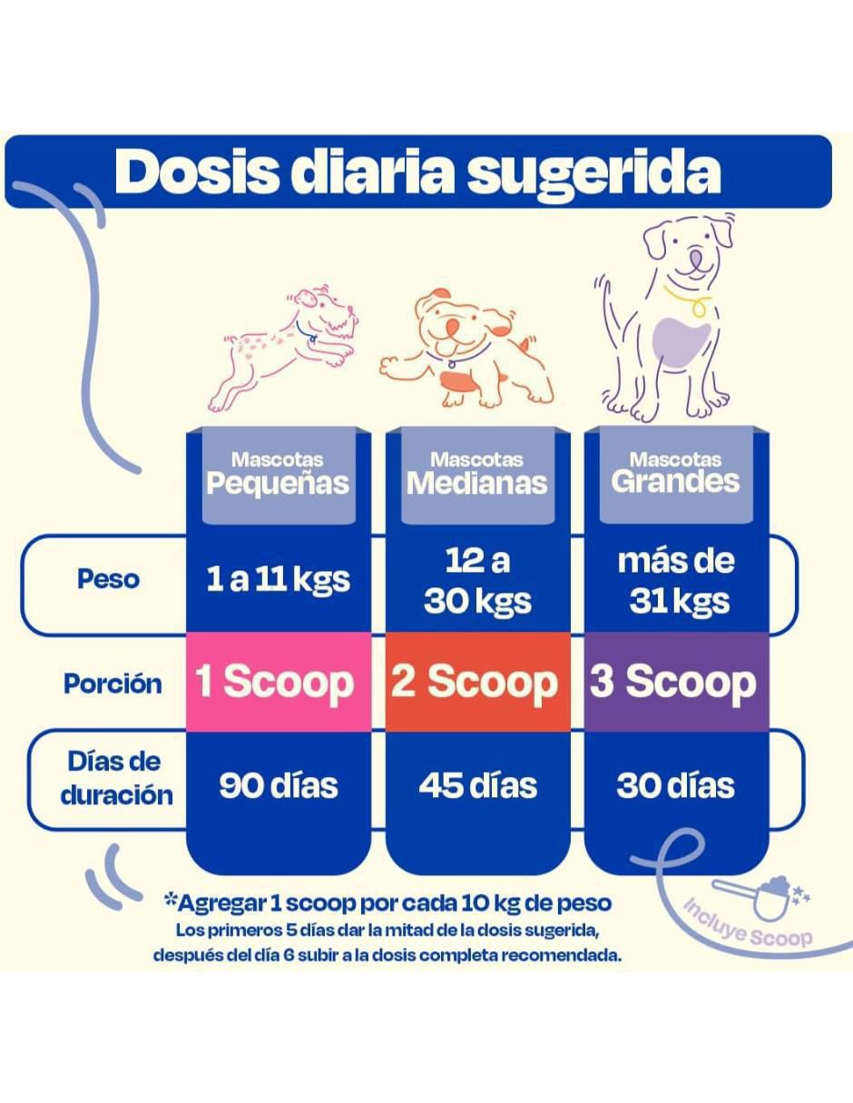 Suplemento alimenticio para mascota Suplemento alimenticio para mascota