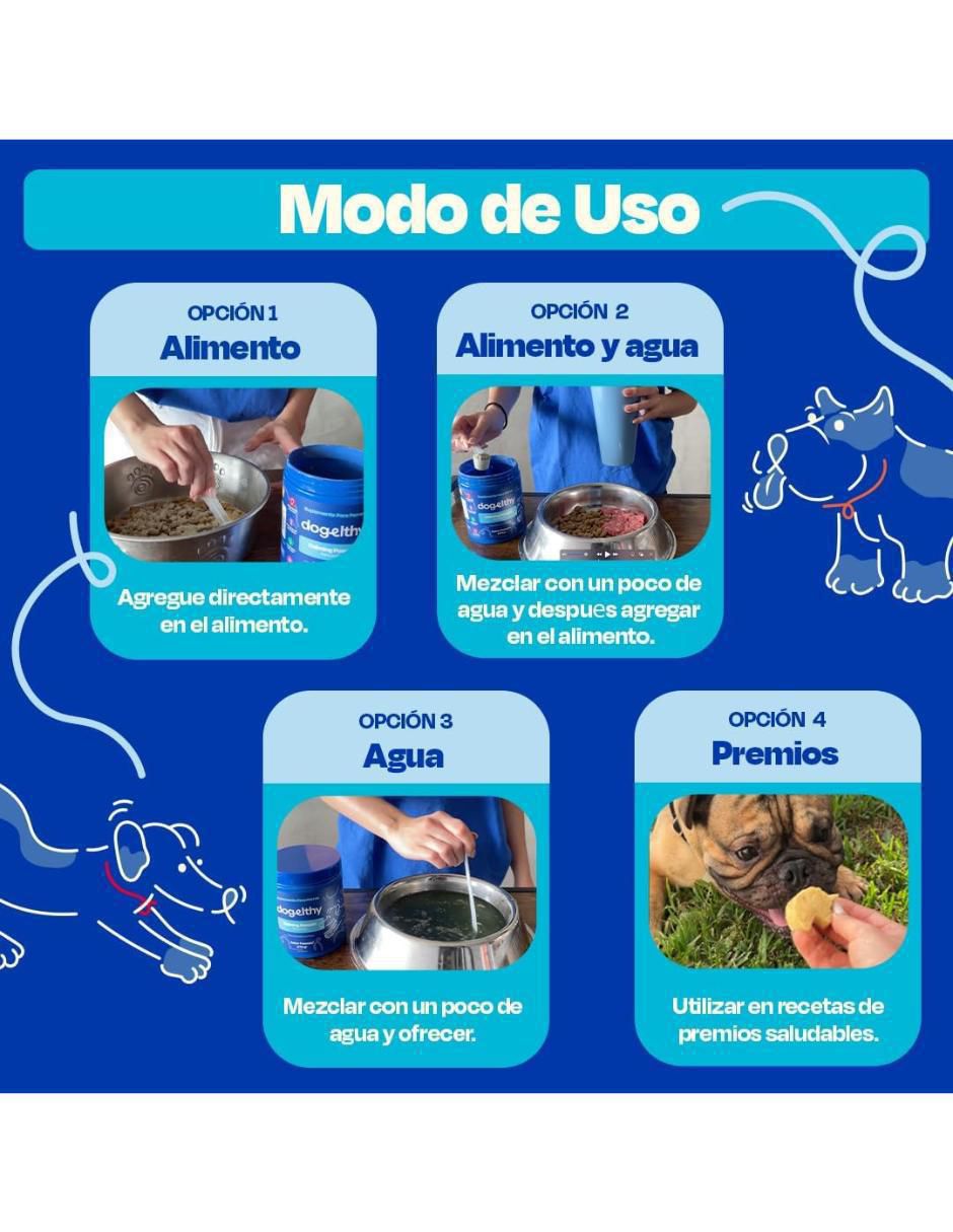 Suplemento alimenticio para mascota Dogelthy