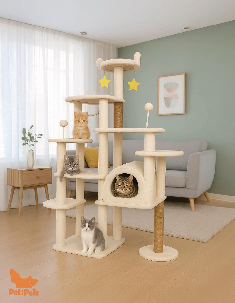 Mueble rascador para gato