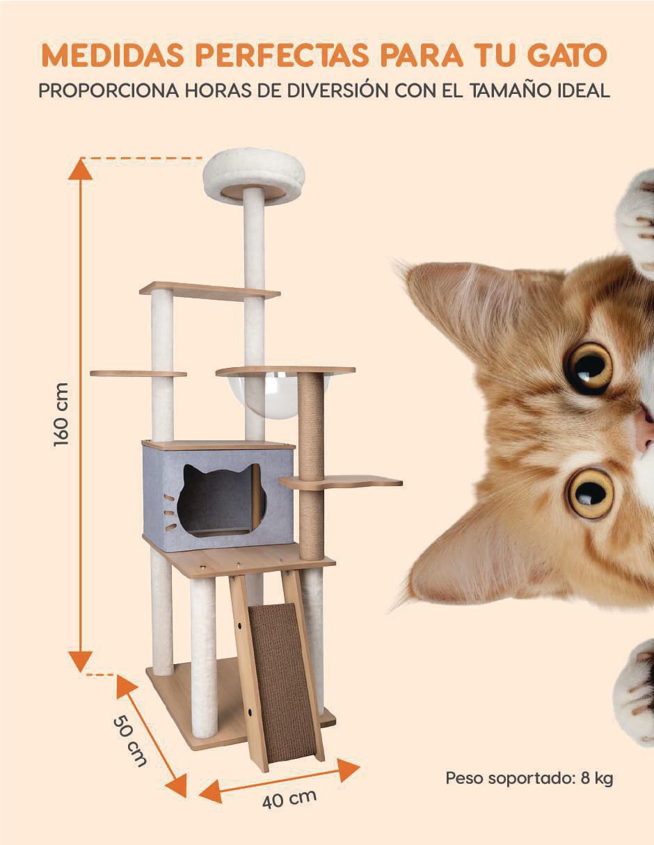 Mueble rascador para gato 9