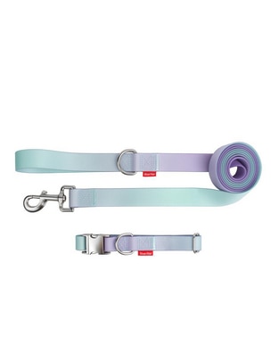 Correa y collar de sintético para perro Correa y collar de sintético para perro