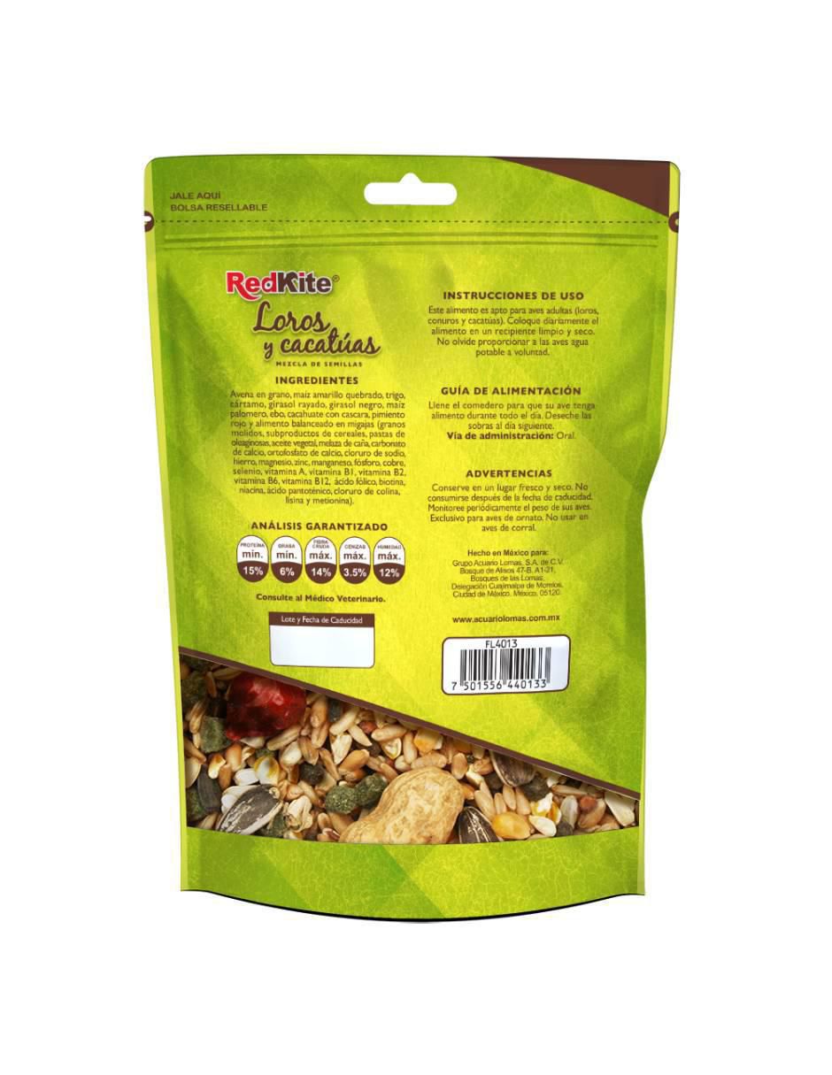Semillas original para aves todas las etapas contenido individual 500 g