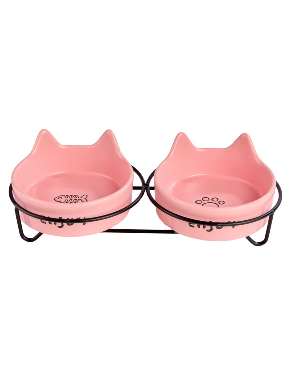 Set plato para gato zoopet 200 ml
