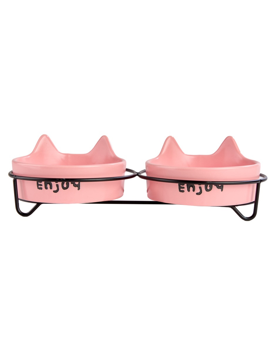 Set plato para gato zoopet 200 ml